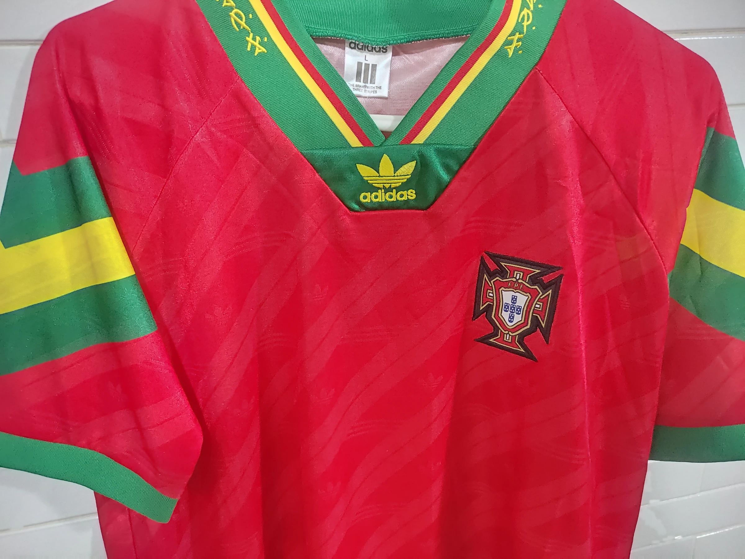 Portugal Retro 1992-1994 Jersey.  Fixed Price – photo 3